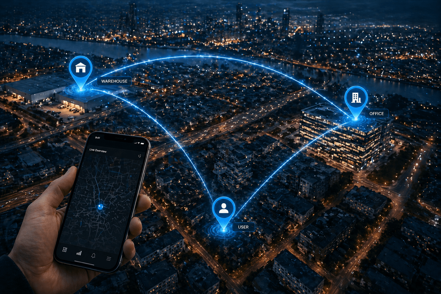 The Company App iPad screenshot showing inventory dashboard