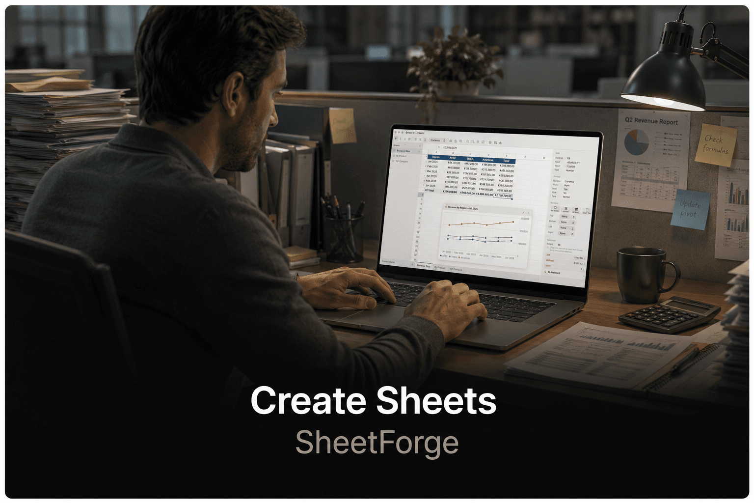 Sheetforge interface