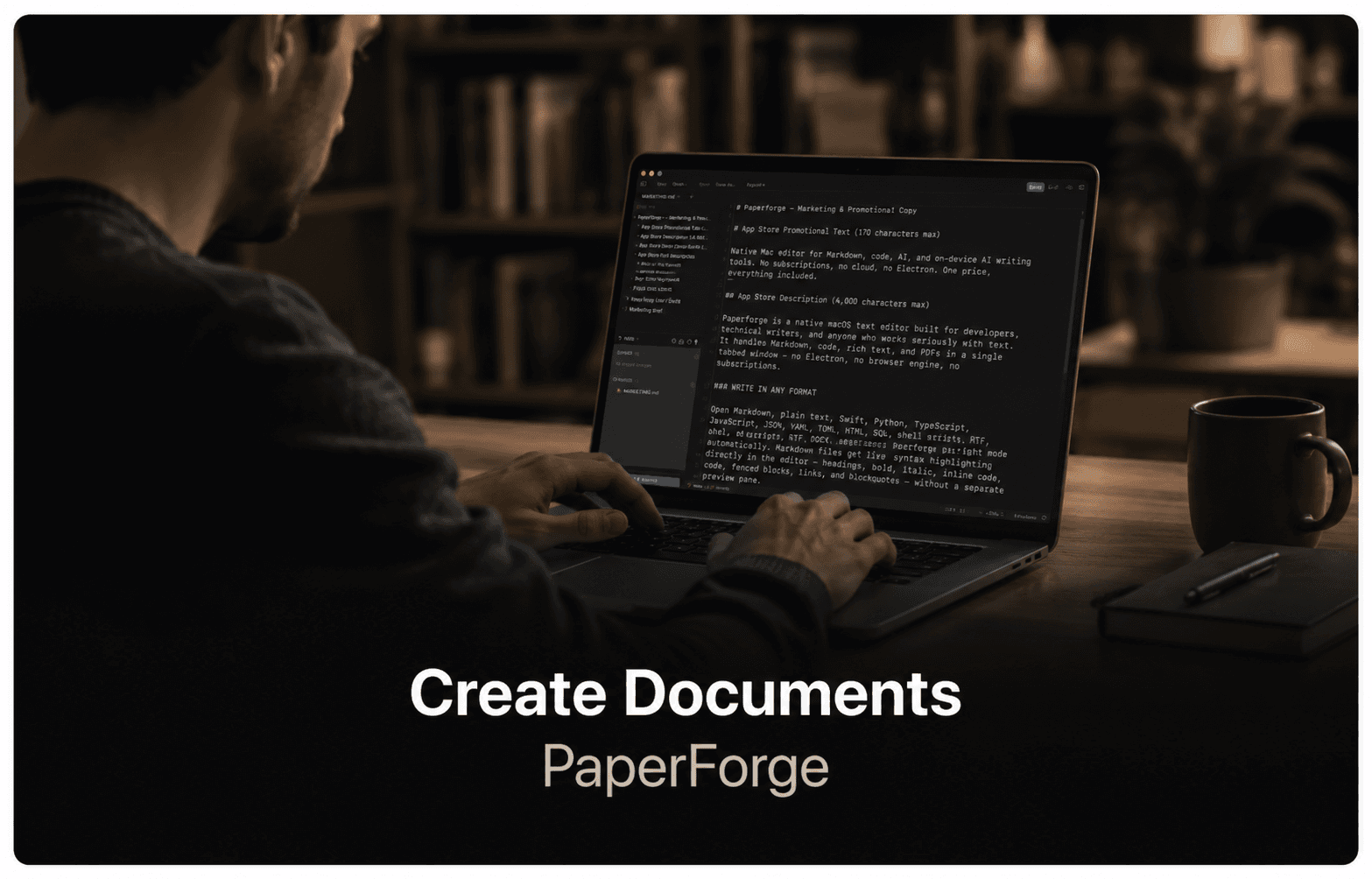 Paperforge interface
