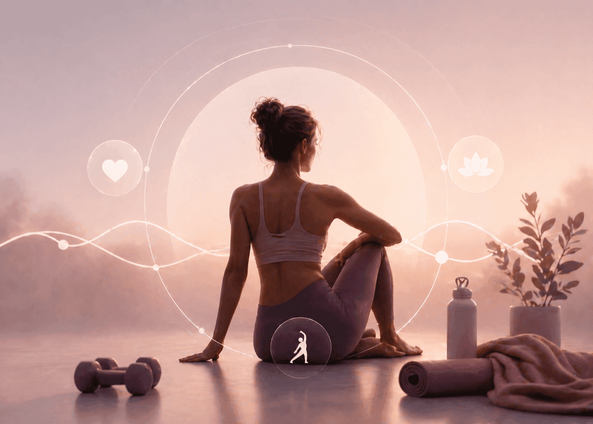 Nourava — hormone-aware fitness for women 30+, lifestyle hero