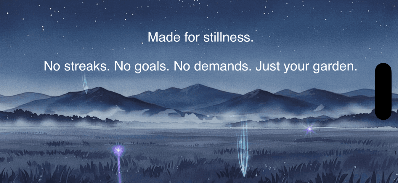 Stillgrow — Breath Bloom guided breathing session growing a special plant