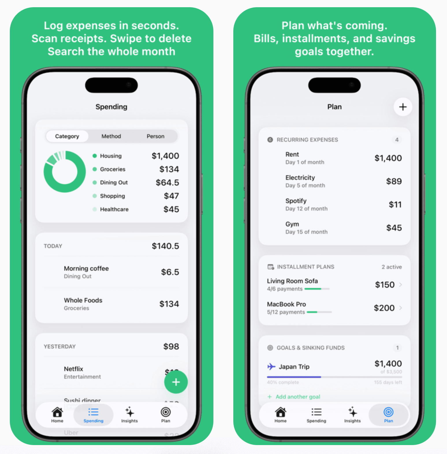 CalmLedger — Apple Intelligence Stability Score and on-device spending insights