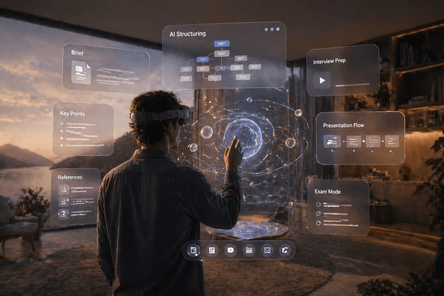 Imminent — spatial preparation workspace for Apple Vision Pro