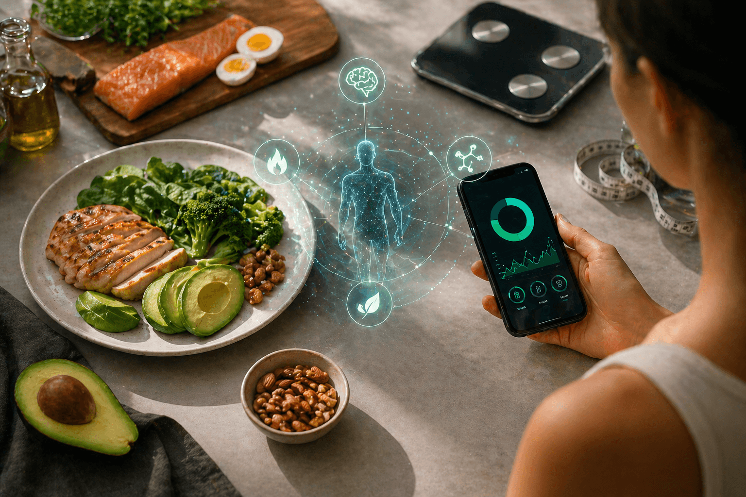 Keto Diet Pro macro tracking on iPhone