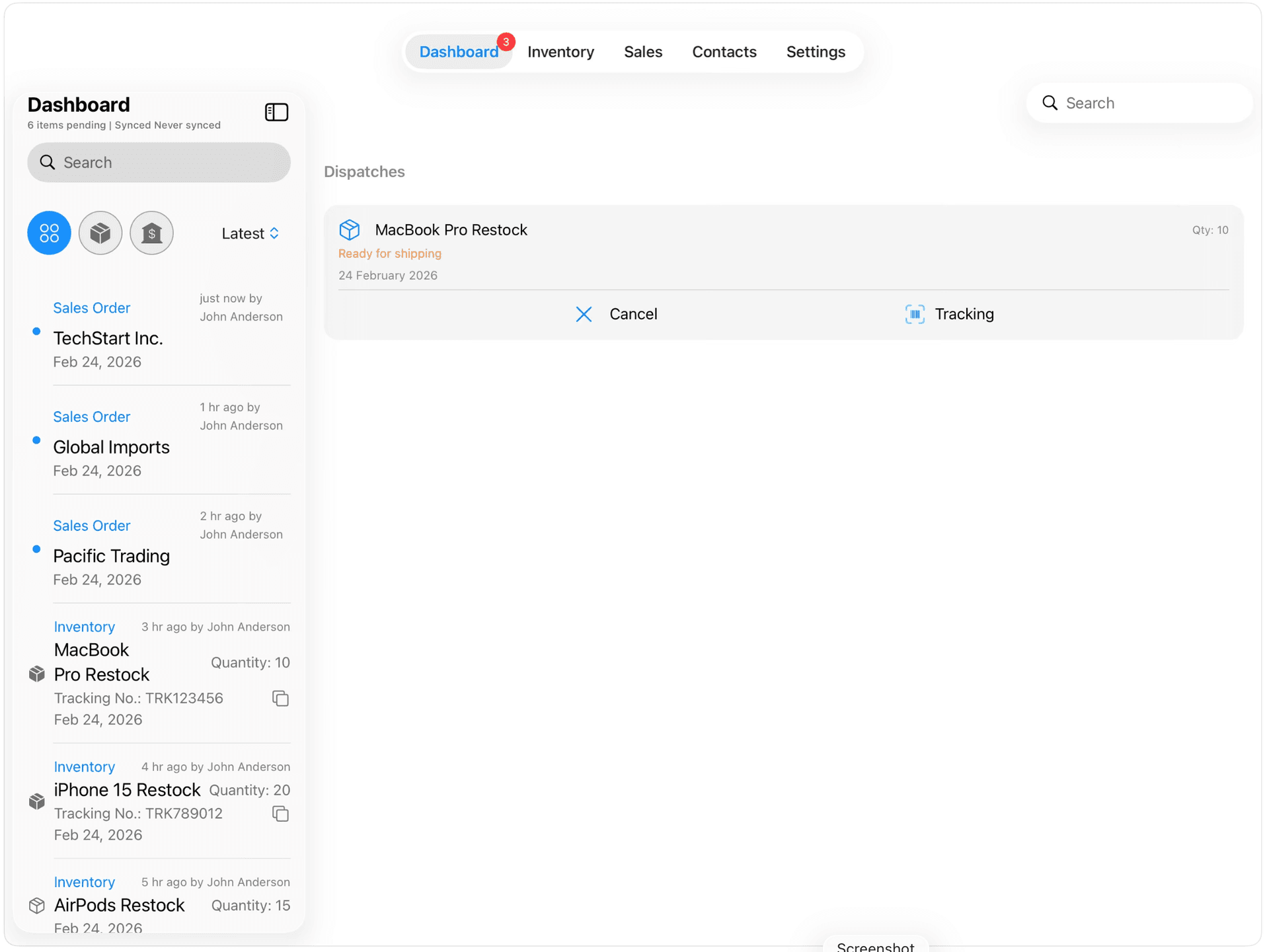 The Company App CloudKit team sync