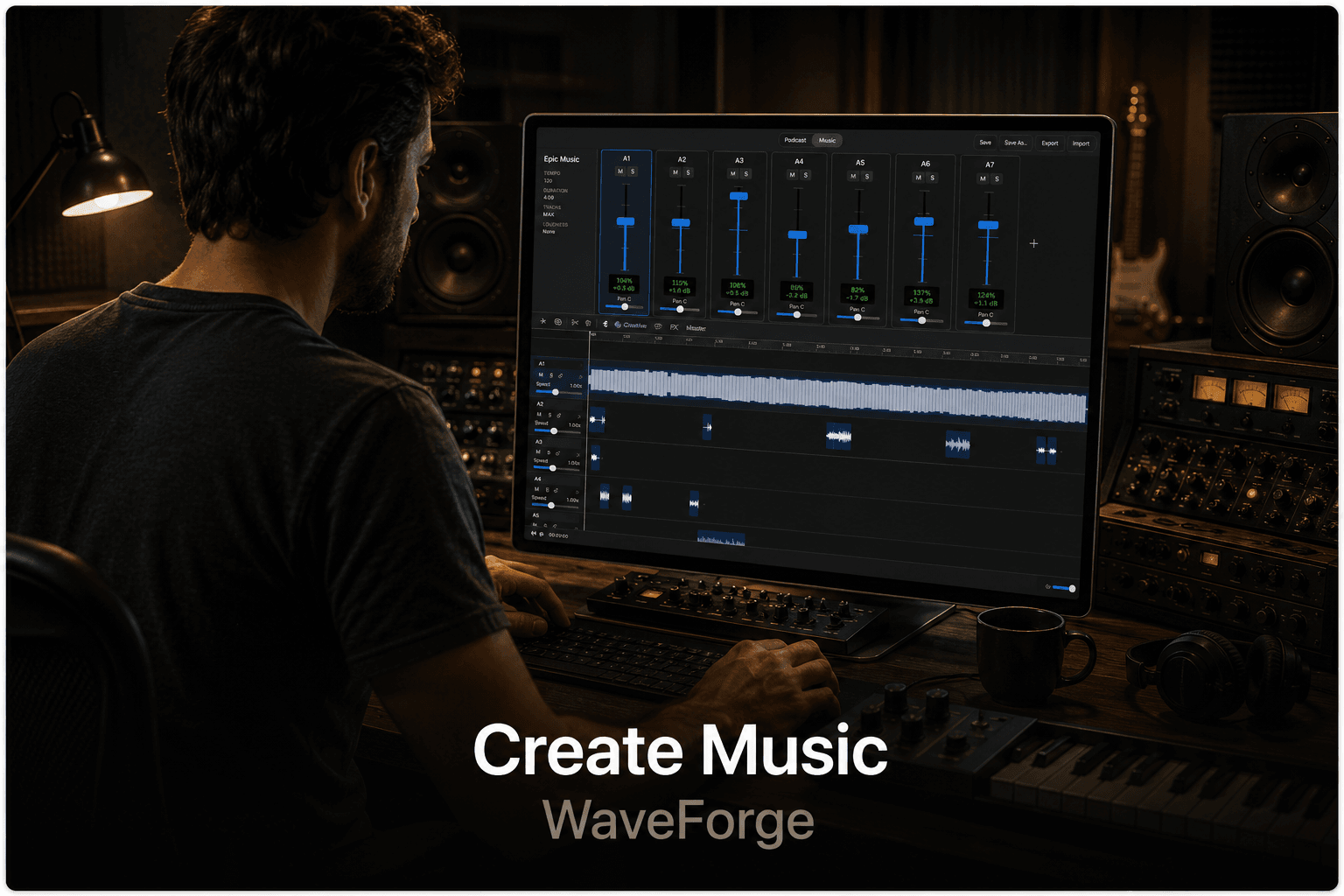 Waveforge interface