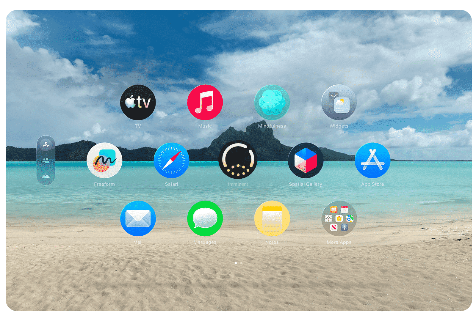 Imminent — spatial preparation workspace for Apple Vision Pro